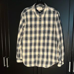 Men’s XL vintage flannel work shirt